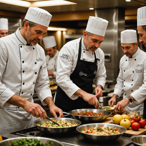 Quelle croisière propose des ateliers de cuisine méditerranéenne avec des chefs locaux?