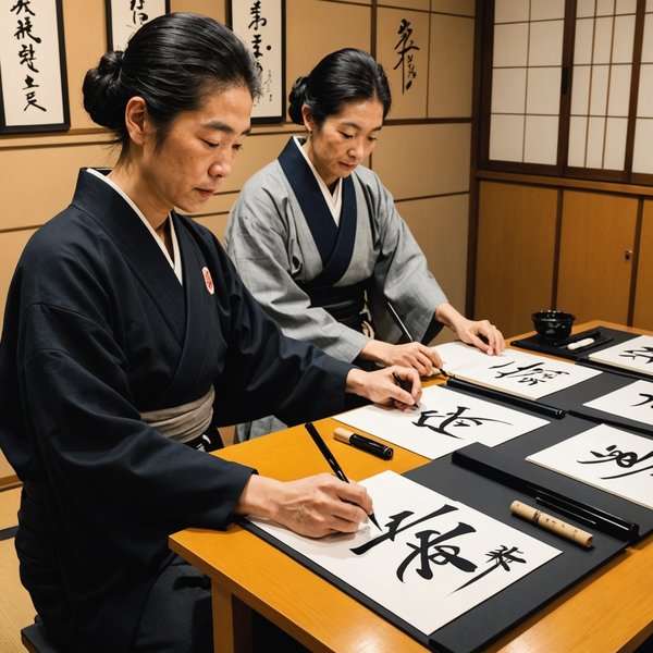 Où trouver des ateliers de calligraphie traditionnelle japonaise à Kyoto?